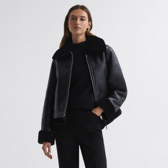 LEATHER & SHEARLING JACKETS